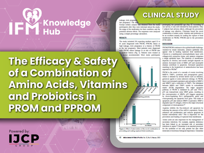The Efficacy and Safety of a Combination of Amino Acids, Vitamins and Probiotics in PROM and PPROM